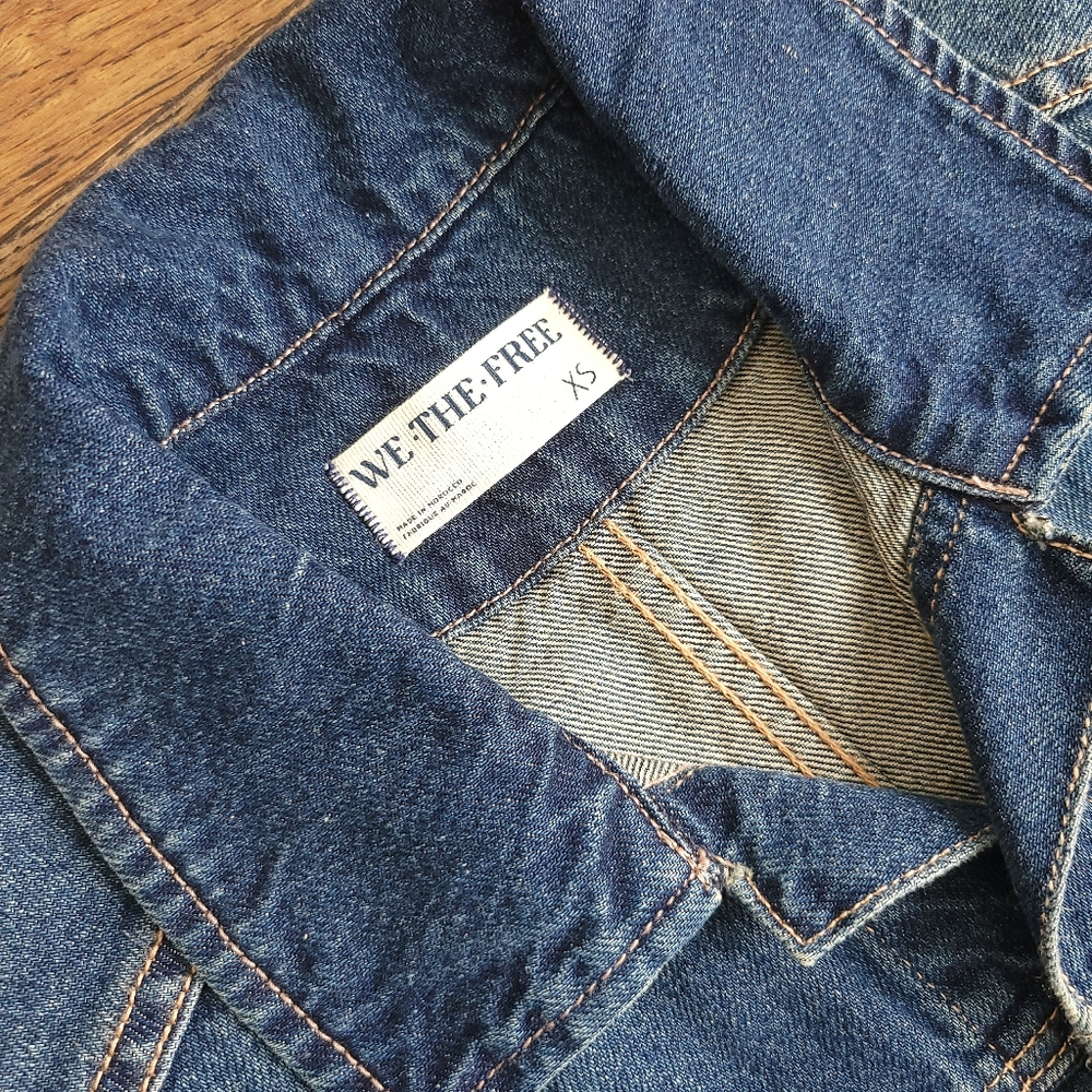 Free People Edison Wideleg Coveralls Denim Boilersuit - Picture 5 of 11